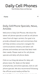 Mobile Screenshot of dailycellphones.com